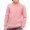 Pink2, variant on GigrtiJin Children's Fall Winter Casual Sweater Long Sleeved Round Neck Solid Color Blouse Warm Thick Loose Top