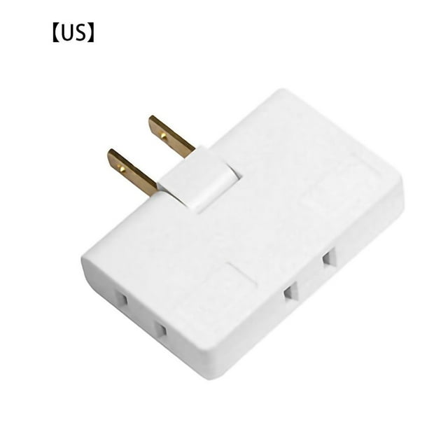 Wall Adapter Swivel Head Charger 3 in 1 Outlet Power Charger Wall Power Outlet Expander US Plug