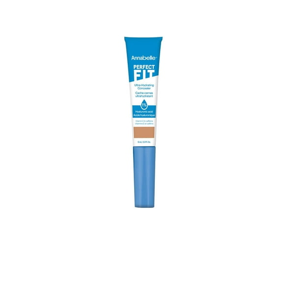 Perfect Fit Cache-Cernes Ultrahydratant avec 1 % d'Acide Hyaluronique, niacinamide, Caféine et Vitamine E