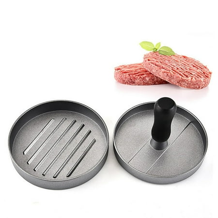 

Burger Press Patty Maker Hamburger Maker Non-stick Zinc Alloy Presser for Barbecue Grilling