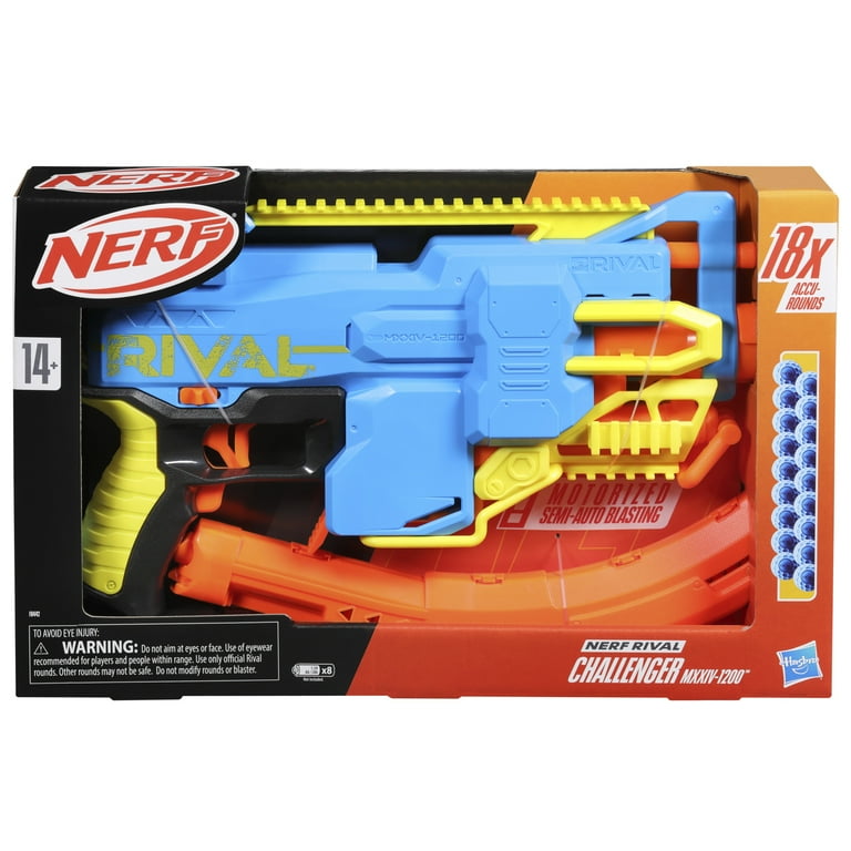 Nerf Rival Challenger MXXIV-1200 Motorized Blaster, Curved