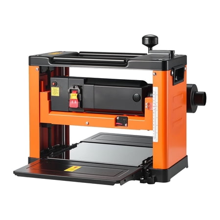 Thickness Planer 13 Inch Woodworking Power Benchtop Planer with Spiral Cutterhead 2000W 23500 RPM for Hard and Soft Wood Dual Feed System