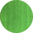 thumbnail image 1 of Ahgly Company Indoor Round Oriental Green Industrial Area Rugs, 8' Round, 1 of 4