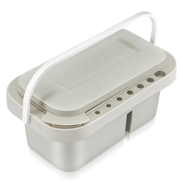 Brush Washing Bucket Multi-Use Paint Brush Basin with Art Palette Brush Holder Art Supplies Brush Wa