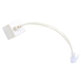 thumbnail image 1 of 2X RJ 11 6P 4 C Connector 2 X Jack Port M / F Splitter Phone Adapter Cable Beige, 1 of 7