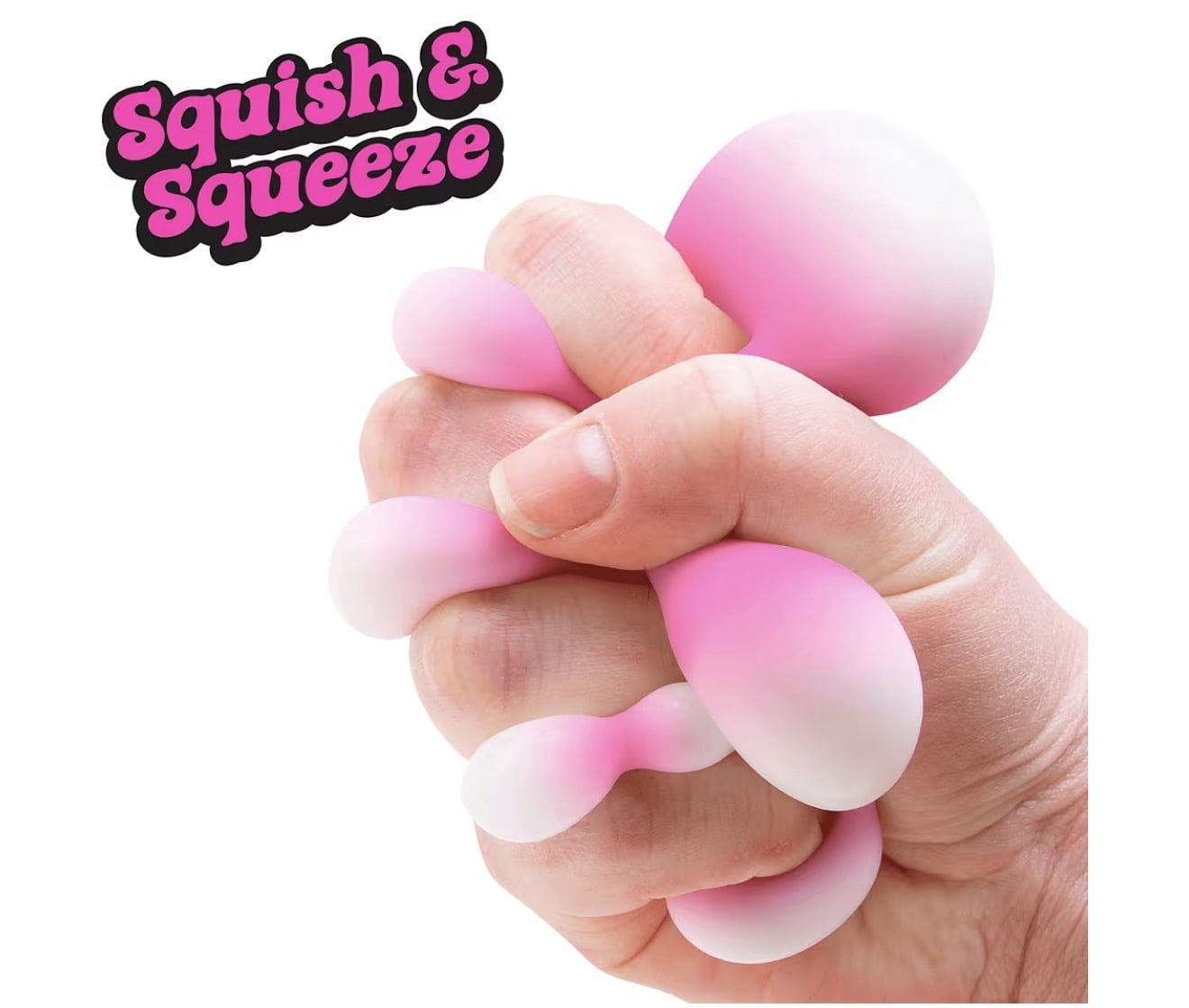 ‌Schylling Needoh Dippin Dazzler - Sensory Squeeze Egg , Changes Color , 1 CHOSEN AT random