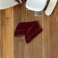 thumbnail image 3 of AURARMLET Dark Red Piano Bench Upholstery Cover Pleuche Fabric Protective Design for Home Use 1 Set, 3 of 3