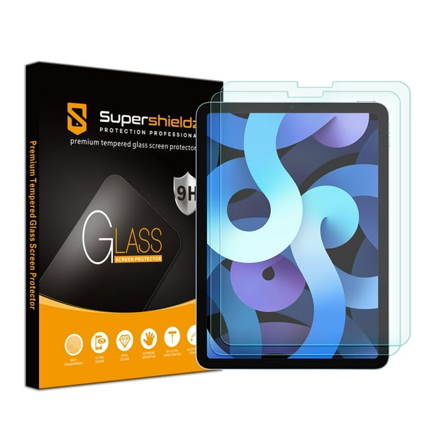 2-Pack] Supershieldz for Apple iPad Pro 11 inch (2021/ 2020 2018) / iPad Air 4 10.9 inch (2020, 4th Generation) Tempered Glass Screen Protector, Anti-Scratch, Anti-Fingerprint, Bubble Free - Walmart.com