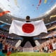thumbnail image 4 of Decoración del hogar, decoración de habitaciones, decoración de paredes 2026 EE. UU. Canadá México Fútbol Chal Bandera Capa Bandera del cuerpo del fanático Banderas de manga de poliéster, 4 of 5