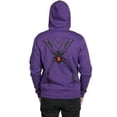 thumbnail image 3 of JINX Inc. Overwatch Ultimate Widowmaker Purple Zip-Up Hoodie | XX-Small Unisex, 3 of 3