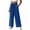 Navy-pants, variant on Wide Leg Jeans for Women High Waisted Drawstring Jeans with Pockets Elastic Waist Strechy Pull On Denim Pants