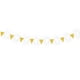 thumbnail image 2 of Banderin Calado DECORAMEC PAPEL PICADO Toda Ocasion 5 tiras de 8 metros Flores Amarillo con Blanco, 2 of 6