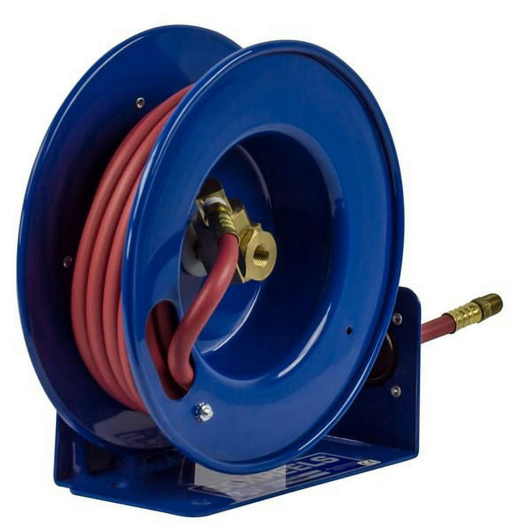 Coxreels Spring Return Hose Reel, 1/4 in Hose Dia., 25 ft Length, 300 psi  EN-N-125