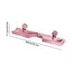 thumbnail image 3 of Estante de baño esquinero con ventosas | Estante de ducha de pared | Diseño de drenaje hueco | Plegable para lavabo y encimera | Rosa o blanco, 3 of 6
