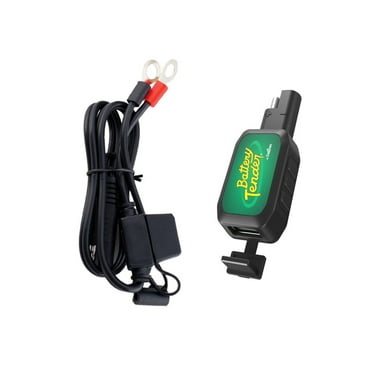 Battery Tender Ring Terminal Accessory Cable & USB Charger Adapter for On-the-Go Charging