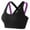 Black##1, variant on Jsaierl Womens Sports Bras Wireless Yoga Training T-shirt Bra Seamless Padded Bralettes Stretch Lift Sports Bras