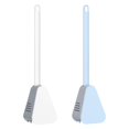 thumbnail image 3 of Mouliraty Toilet Brush Wall-mounted Soft Plastic Toilet Brush Without Dead Ends, 3 of 4