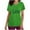 AB-Green, variant on BiZtdJrK Today's Sales of The Day St. Patrick's Day Womens Scrubs Tops Workwear Summer Casual V Neck Short Sleeve T Shirts Nursing Uniform Scrubs Shirts with Pockets Black M