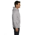 thumbnail image 3 of Hanes ComfortBlend EcoSmart Men`s Full Zip Hoodie, M, Light Steel, 3 of 3