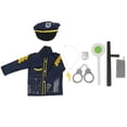thumbnail image 1 of Helmet Visor Hat Cop Handcuffs Walkie-talkie, 1 of 5