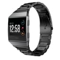 thumbnail image 3 of Stainless Steel Band Compatible for Fitbit Ionic Bands Women Men,Ultra-Thin Lightweight Replacement Band Strap Bracelet Compatible Fitbit Ionic Smartwatch Accessories-Black, 3 of 5