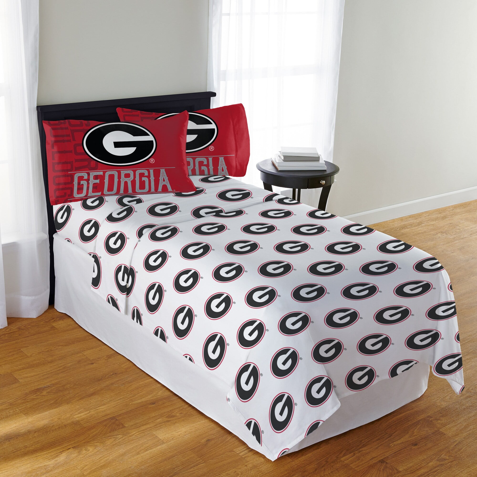 georgia bulldog crib bedding