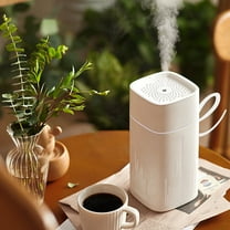 AZXY Cool Mist Humidifiers for Home,Small Humidifier for Plants,Evaporative Humidifiers for Large Room Home Quiet,Aromatherapy Diffuser for Bedroom Car Under $20