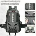 thumbnail image 3 of Travel Backpack for Men and Women Water Resistant Multi-Pocket Backpack with Chest Straps for Daily Commute, Climbing, Hiking & Short Trips, Grey, 8603, 3 of 6