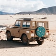 thumbnail image 6 of Easygdp Giraffes Doing Various Yoga Wheel Sun Guard, Spare Tire Cover,Universal Trailer Suv Truck Camper Travel,Easy To Install And Remove -16 Inch, 6 of 9