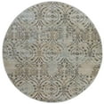thumbnail image 1 of Radici 3746-1015-BEIGE 7 ft.10 Round Pisa Area Rug - Beige, 1 of 1