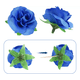 thumbnail image 5 of 50 Piezas De Mini Flores De Rosa Artificial Azul Oscuro 3cm, 5 of 5