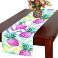 thumbnail image 2 of BSDHOME Tropical Pineapple Table Runner Home Decor 16x72 Inch, Colorful Chevron Table Cloth Runner for Wedding Party Banquet Decoration, 2 of 5