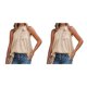 thumbnail image 2 of Guardurnaity Blusa sin mangas estampada Camisa cómoda Cumpleaños Aniversario Club Top Playa Vacaciones Oficina Ropa de verano Champán M Type1 NO1 Guardurnaity CBP251013, 2 of 5