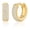 Gold-12mm, variant on VEEDOFA 14K Gold Plated Huggie Hoop Earrings for Women, 5A CZ, 8/12/16/20mm,jewelry gift
