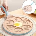 thumbnail image 1 of HmNPlay Cooking Utensils,Kitchen Utensils Pancake Pan With Handle 7 Animal Pancake Maker Pan For Kids Non Stick Stovetop Egg Frying Pan Cute Breakfast Griddle Pan, 1 of 9