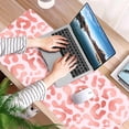 thumbnail image 6 of Glitter Leopard Print Desk Mat, Desk Accessory, Cute Workspace, Trendy Workspace, Trendy, 35.4x15.7in Large Gaming Mouse Pad, Cute Desk Topper, Pretty Desk Pad, 6 of 6