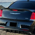 thumbnail image 5 of W-Power For 2011-2023 Chrysler 300 / 300S Unpainted Black Trunk Spoiler V-Style, 5 of 5