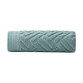thumbnail image 2 of Grey Herringbone Striped Hand Towel Premium 100% Cotton Ultra Soft Highly Absorbent Hand Towel for Bathroom 13 X 29 Inch,Green, 2 of 5