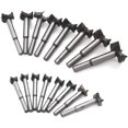 thumbnail image 1 of High-Speed Steel Wood Drill Bit Set, 15-35mm, 16 Pieces - Forstner Design with Carbide Tips for Precise Hole Drilling in Wood, Cement & More, 1 of 3