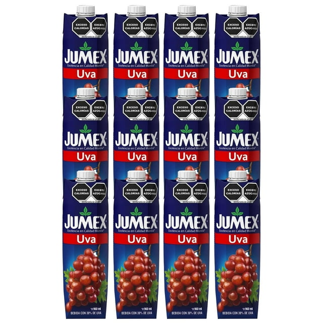 Pack de 12 Jugo Jumex Uva 960 ml