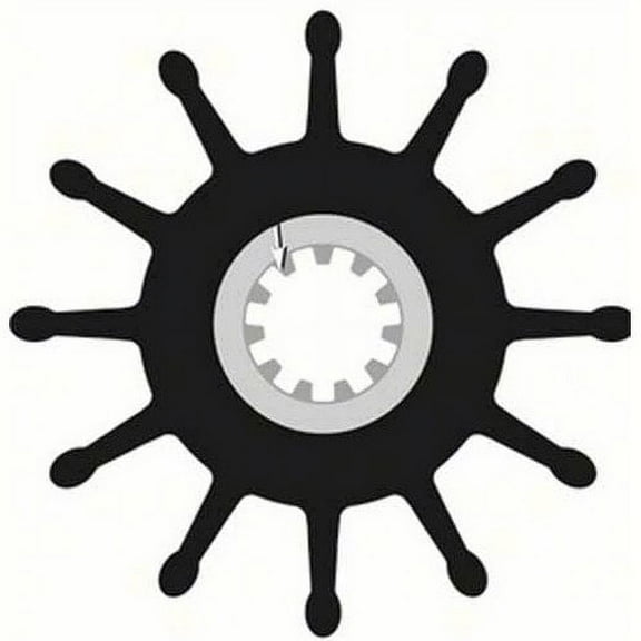 Sherwood Pump 27000K Rubber Flexible Neoprene 12-Blade Impeller Kit with O-Ring & Gaskets