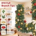 thumbnail image 6 of Costway 6 FT Pre-Lit Cactus Christmas Tree with 120 LED Lights Green, 6 of 11
