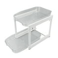 thumbnail image 3 of YUMILI Rangement à 2 Niveaux sous l'armoire – Organiseur de Panier Coulissant à 2 Niveaux sous l'armoire, étagère de Rangement sous l'évier et Rangement pour la Cuisine de la Salle de Bain(L), 3 of 14