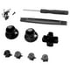 thumbnail image 4 of Kit de reemplazo de botones Dpad Vevor Para controlador PS5 Aleación de aluminio Negro, 4 of 5