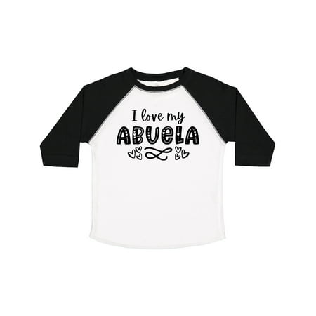 

Inktastic I Love My Abuela with Hearts Gift Toddler Boy or Toddler Girl T-Shirt