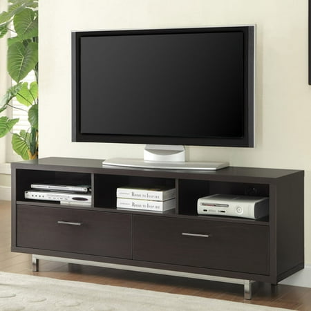 Contemporary Cappuccino Floating top TV Console for TVs up to 46″ Contemporary Cappuccino Floating top TV Console for TVs up to 46″