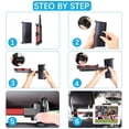 thumbnail image 4 of Car Tablet Holder, Headrest Tablet Mount - Universal 360 Rotating Car Seat Stand, 4 of 4