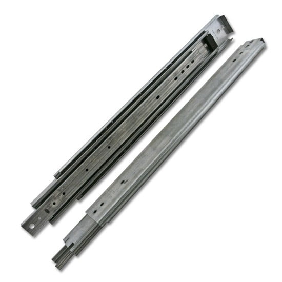 Slide 3320 Series 40" Full Extension Clear Chromate