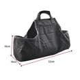 thumbnail image 2 of CHOK Sac de Rangement pour Bois de Chauffage Sac de Rangement pour Bûches Sac à Main pour Cheminée Camping, 2 of 8