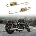 thumbnail image 2 of Unique Bargains 8cm Length Gold Tone Plated Steel Motorcycle Brake Pedal Return Spring for Suzuki 2pcs, 2 of 6